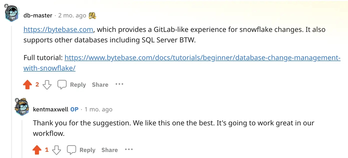 reddit-bytebase-best