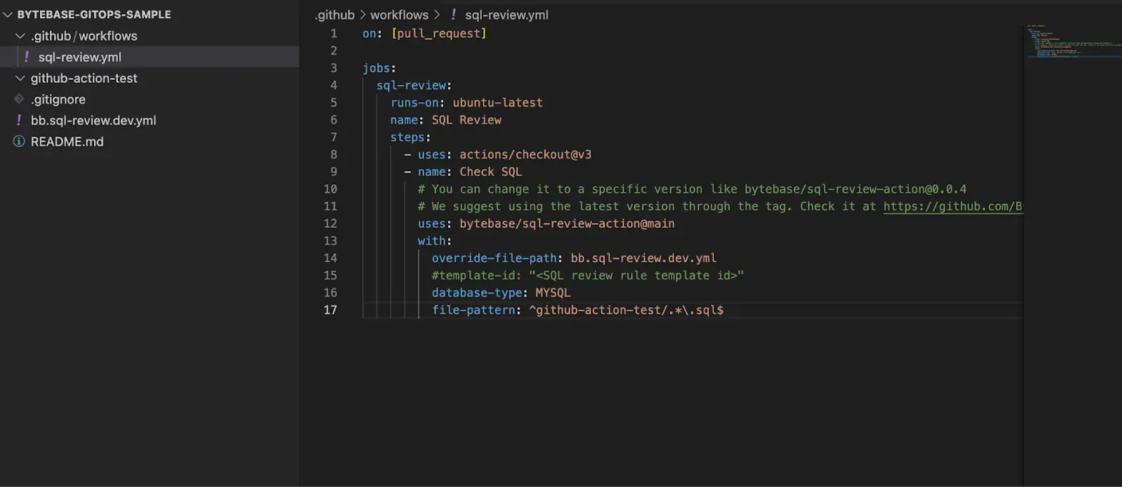 configure-sql-review
